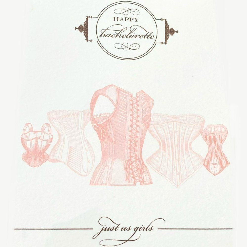 Happy Bachelorette Wedding Greeting Card